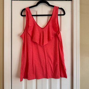 Lilly Pulitzer Shari Tank Coral XL